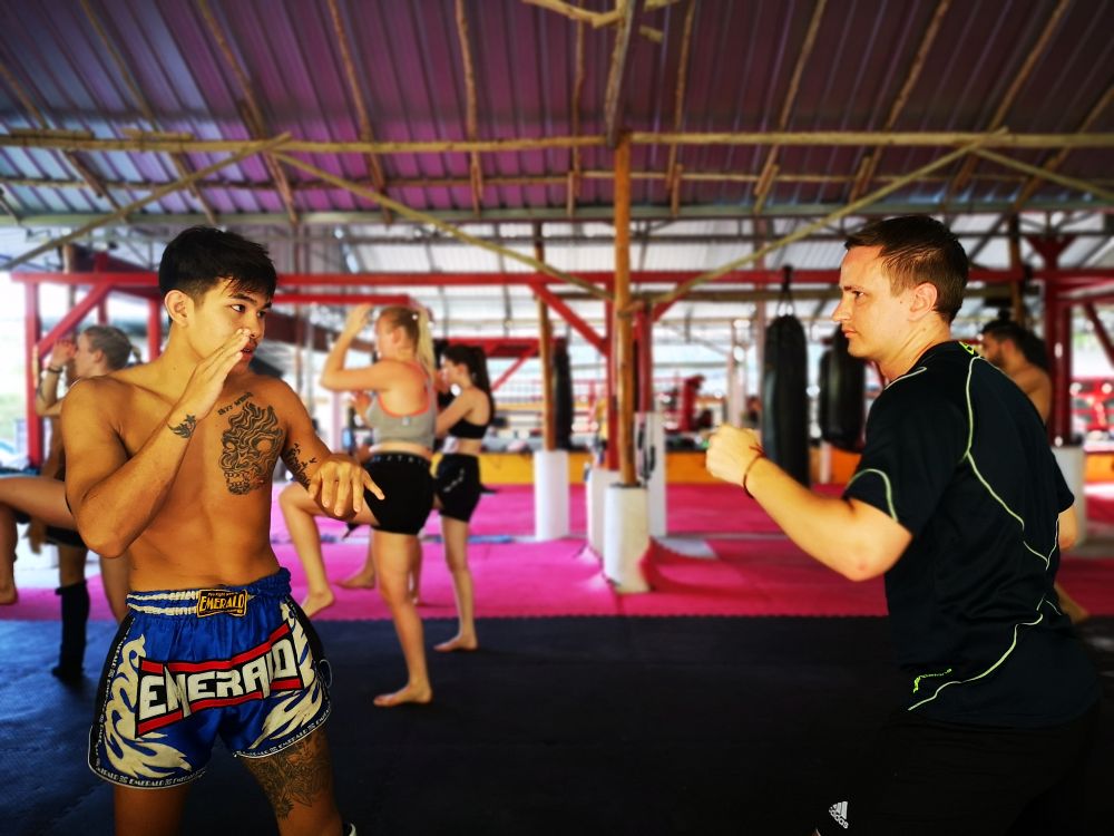 Thaiboksning lektion
